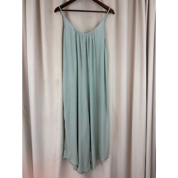 Shinestar Pants - Shinestar Light Green‎ Wide-Leg Jumpsuit – Size Medium